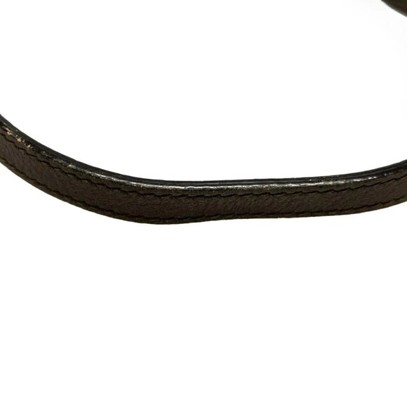 GUCCI Ophidia GG Mini Bucket Bag Ebony Dark Brown PVC Leather bran-808-100125 - Picture 16 of 16